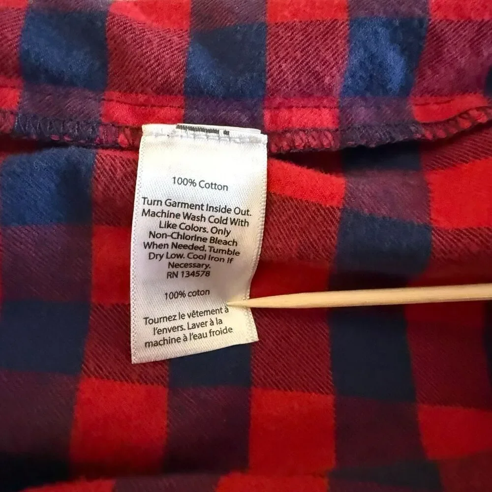 Vineyard Vines | Buffalo Plaid Dress | Navy Red Cotton | Girls 4T